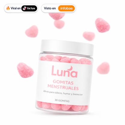 Gomitas LUNA para el dolor menstrual