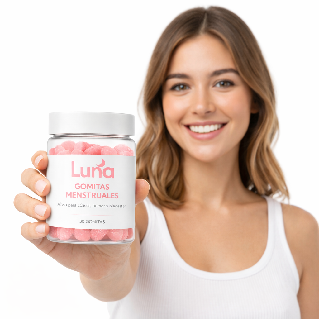 Gomitas LUNA para el dolor menstrual